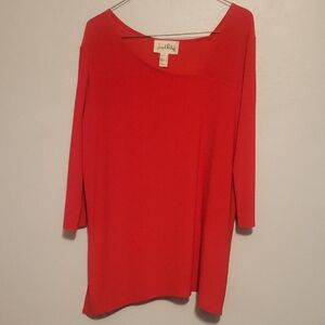 Joseph Ribkoff Bold Red Top
